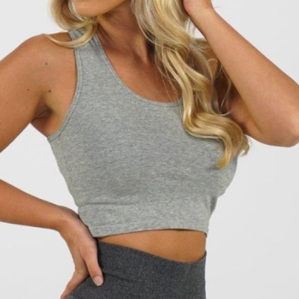 NVGTN heather gray OG tank